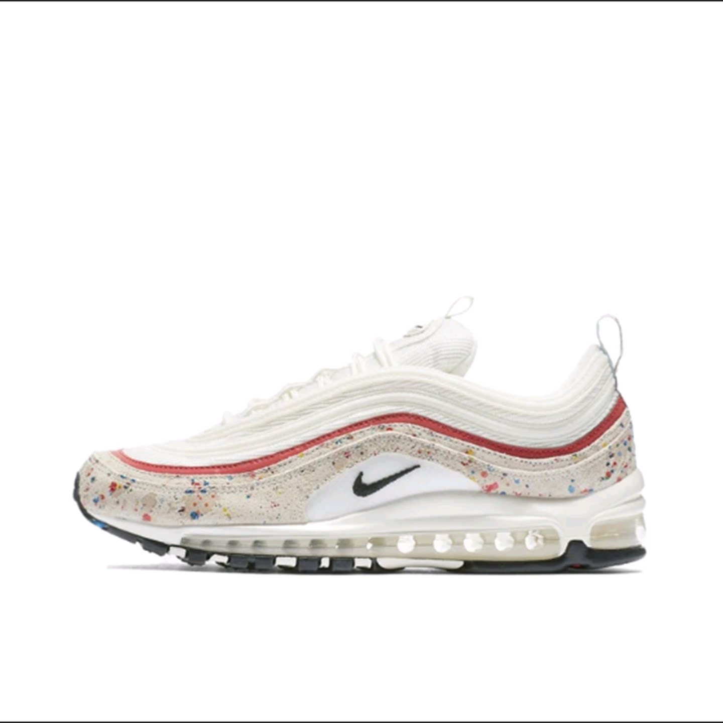 46码Nike耐克AirMax97减震全掌气垫防滑织物运动休闲鞋312834-102
