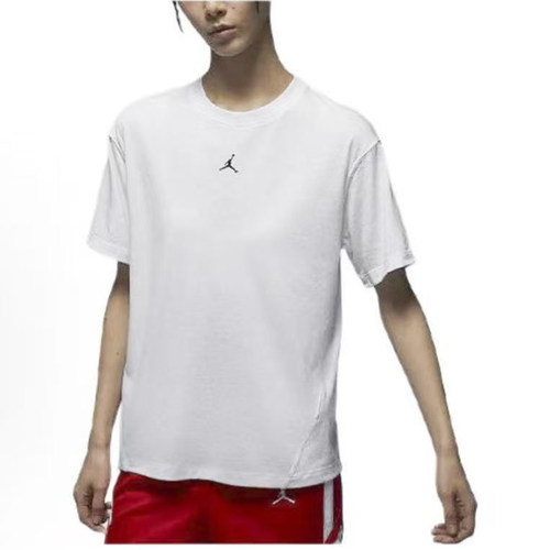 L码Nike耐克女子纯色宽松速干透气圆领短袖T恤FN5117-100