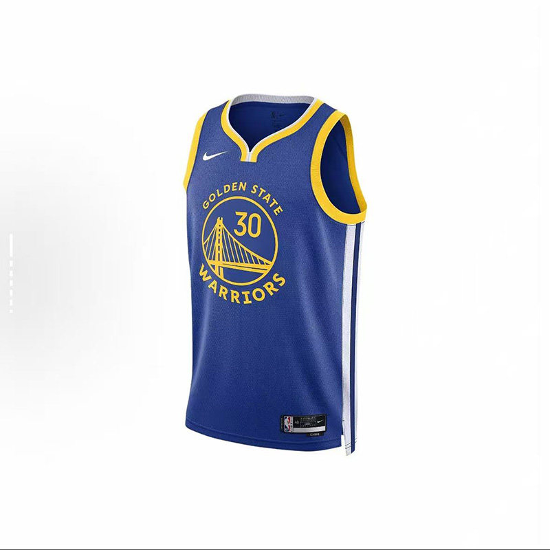 Nike耐克NBA22-23赛季勇士队限定库里球服篮球运动背心DN2005-401