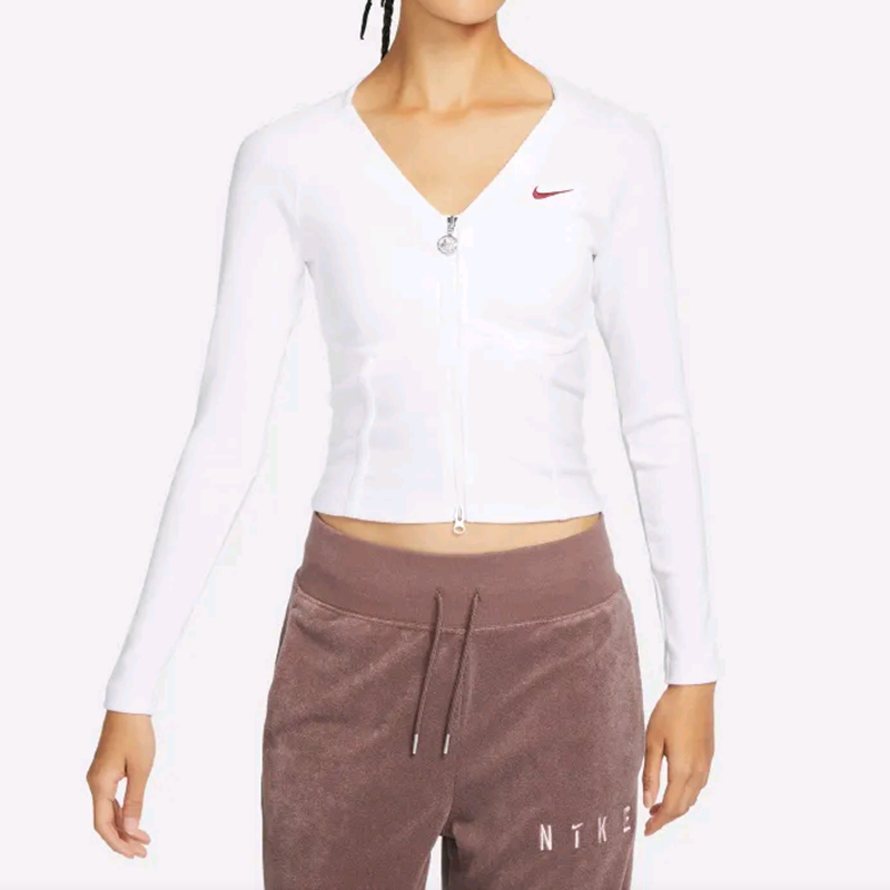 Nike耐克【XL码】女装秋冬时尚潮流百搭叠搭百搭休闲运动外套卫衣