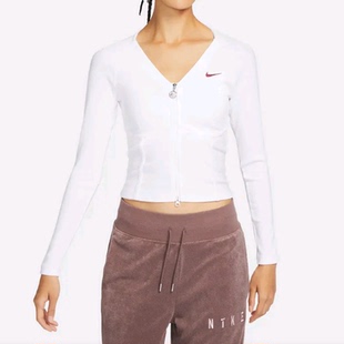 Nike耐克【M码】女士秋冬保暖百搭健身套头衫运动外套休闲卫衣