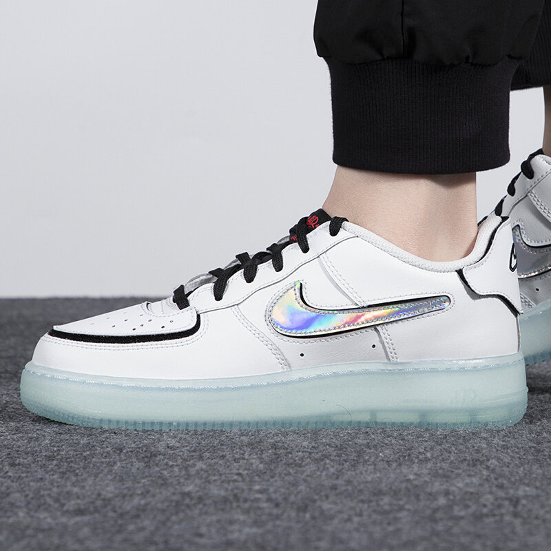 nike耐克af1空军一号山峰白女子低帮轻便运动休闲板鞋 dh7341-100