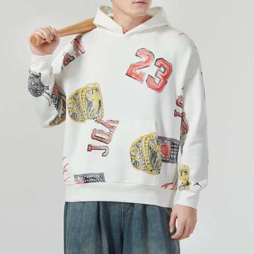 M-L码Nike耐克男子潮流连帽加绒舒适保暖套头卫衣FN4546-133