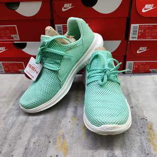 Skechers斯凯奇Go 透气轻便简约休闲鞋 14818 MNT Run实拍网面夏季
