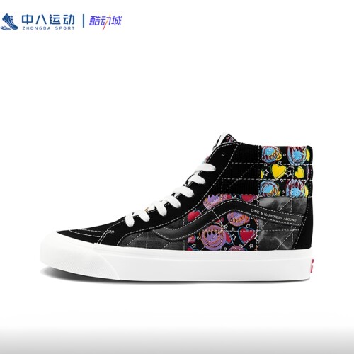 VANS万斯 SK8-Hi潮流经典拼接厚底耐磨时尚系带板鞋VN0A54FBA5J