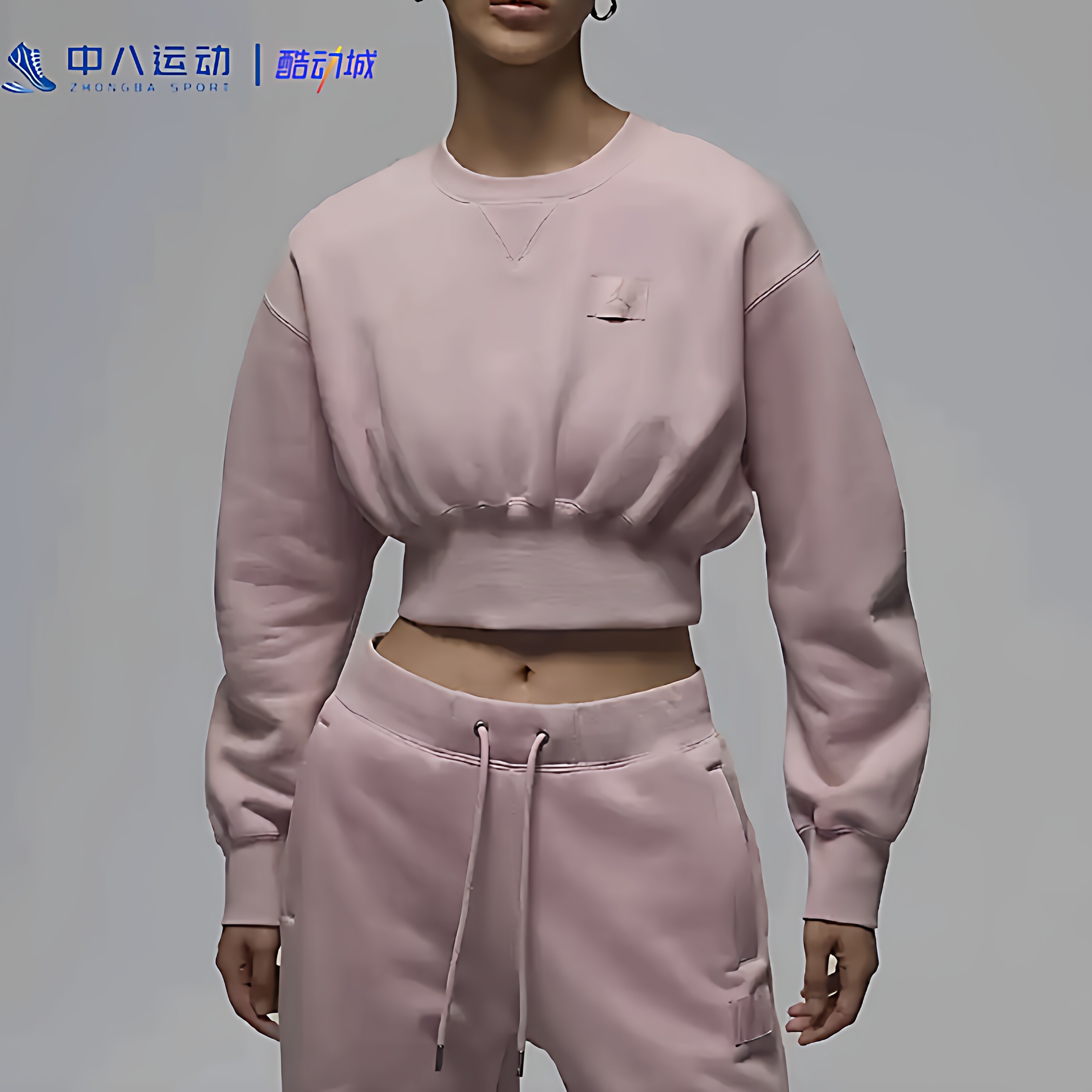 Nike耐克正品【L码】女装专柜秋冬保暖叠搭运休闲卫衣外套羽绒服