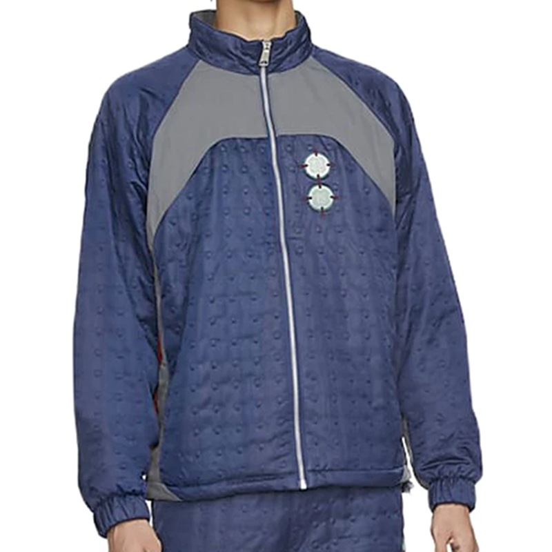 Nike/耐克男春秋款休闲舒适运动时尚深海蓝立领外套DJ9743-414