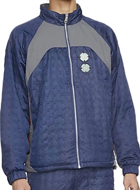 Nike/耐克男春秋款休闲舒适运动时尚深海蓝立领外套DJ9743-414