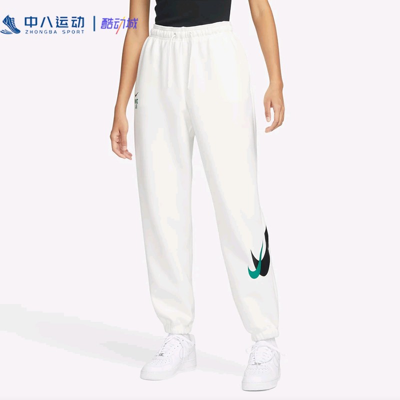 Nike耐克中腰秋冬保暖运动简约百搭休闲修身舒适长裤FB8968-133