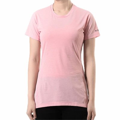 ADIDAS/阿迪达斯女装春夏舒适耐磨轻便圆领运动休闲短袖T恤DT4192