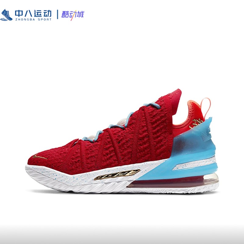 Nike耐克LeBron18詹姆斯18Zoom气垫缓震耐磨实战篮球鞋CW3155-600 运动鞋new 篮球鞋 原图主图