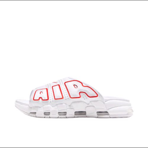 36.5码Nike耐克Air More女子百搭休闲沙滩潮流一字拖鞋FD9885-100