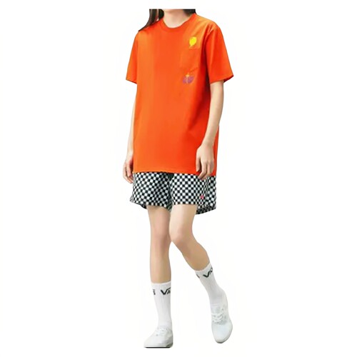 M码Vans范斯小乌龟刺绣女子夏季圆领舒适透气休闲短袖VN0A5F2E9D2
