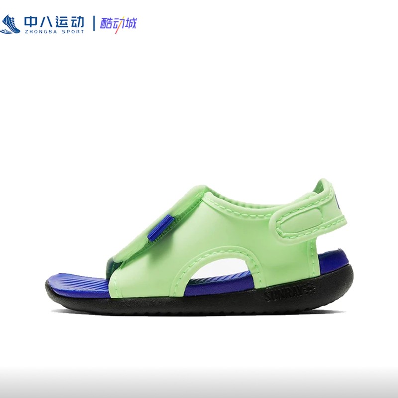 【22码专区】Nike/耐克儿童经典魔术贴轻便防滑运动凉鞋DB9566