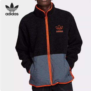 Adidas阿迪达斯【S码】男款瑕疵捡漏叠搭秋冬休闲运动卫衣外套