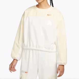 【L码】Nike耐克正品女款专柜秋冬保暖叠搭运休闲卫衣外套羽绒服