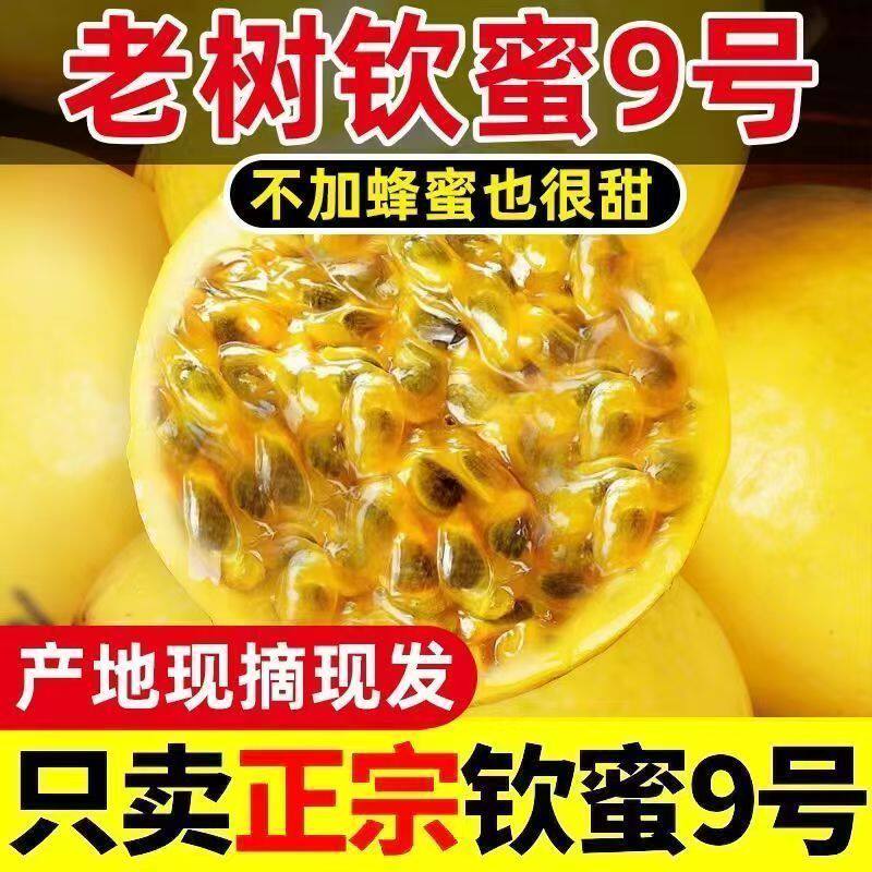正宗广西黄金百香果钦蜜新鲜水果