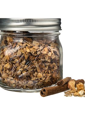 masonjar美式咖啡豆斗草斗粮玻璃密封罐隔夜燕麦杯广口石榴梅森杯