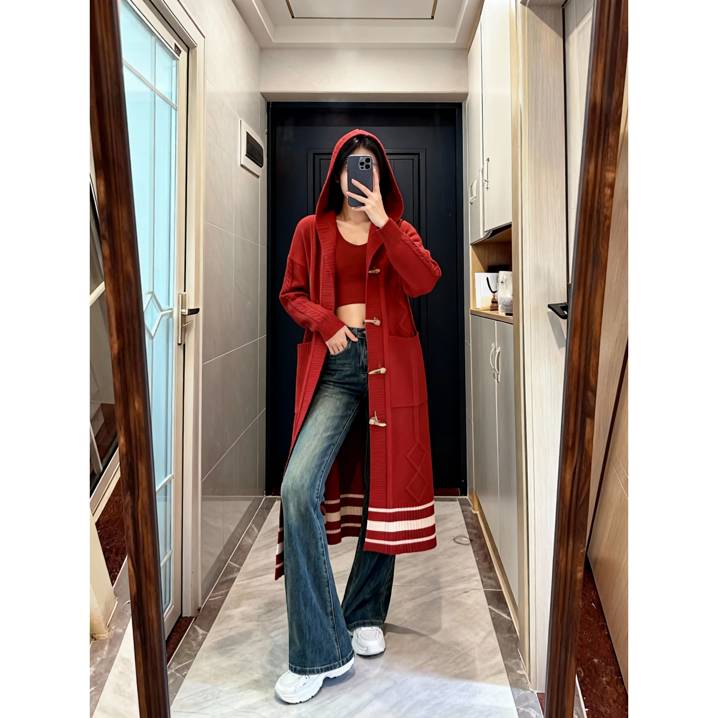 巨好看的早春新款毛衣外套女