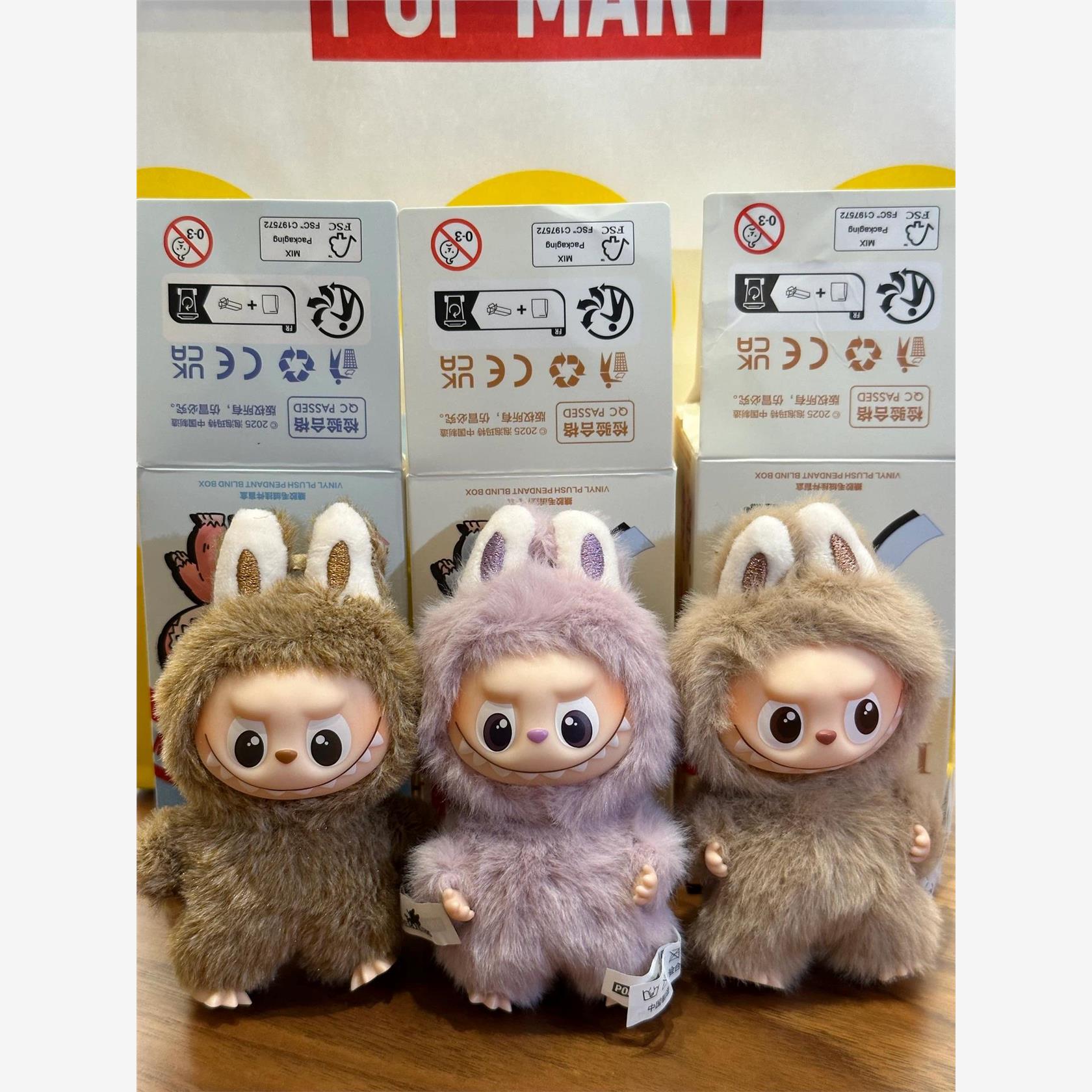 泡泡玛特mini拉布布心底