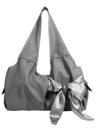 Небольшая дизайнерская сумка через плечо, вместительная и большая сумка на одно плечо с бантиком, делается под заказ, Южная Корея