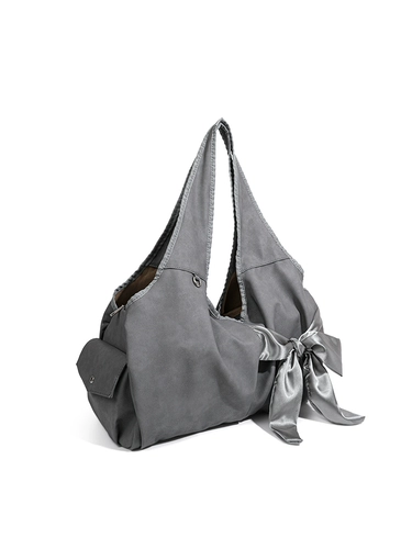 Небольшая дизайнерская сумка через плечо, вместительная и большая сумка на одно плечо с бантиком, делается под заказ, Южная Корея