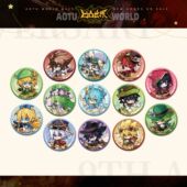 角色58mm徽章 七创社凹凸世界官方周边童话系列Q版 九周年限定