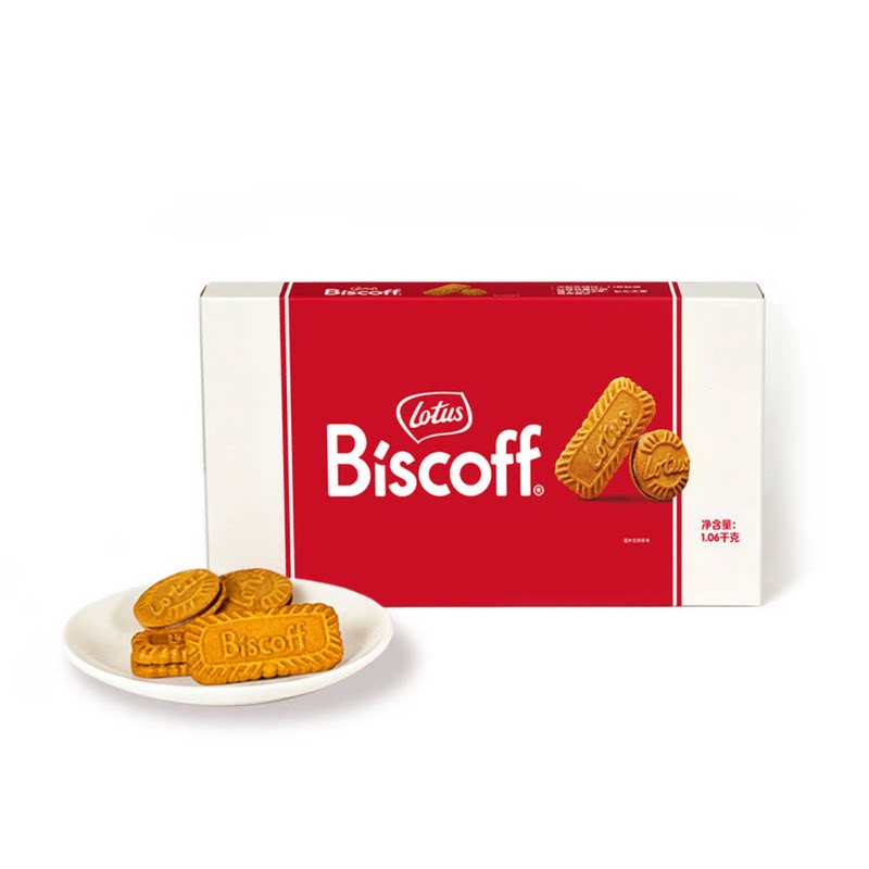 现货进口LotusBiscoff比时咔欧式比利时混装曲奇饼干1.06kg下午茶