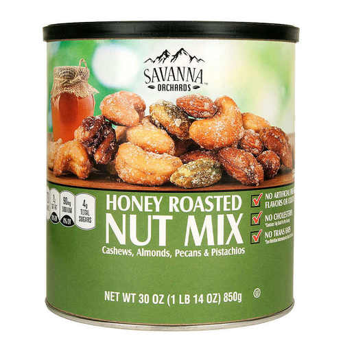 进口蜂蜜美国混合坚果仁萨瓦纳