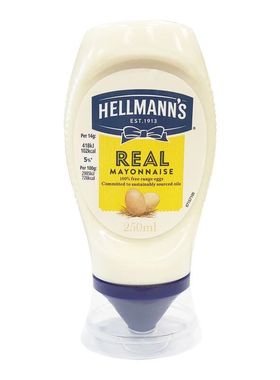 西班牙原装Hellmann's好乐门蛋黄酱美乃滋水果蔬菜沙拉酱430ml装
