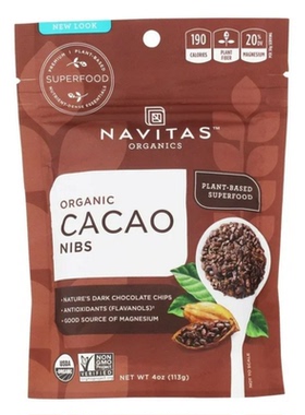 美国进口Navitas Cacaopowder原生可可粉/可可碎/玛咖生酮冲饮