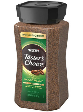 包邮新装美国进口NESCAFE 原香金牌雀巢原味速溶纯咖啡397克瓶装