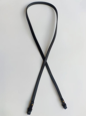 适用改造一代凯莉单肩斜挎带头层牛皮手拿包替换带mini迷你手包带