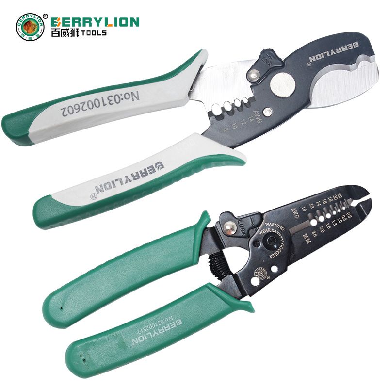 Berry Lion/百威狮 轻便剥线钳 0.6-2.6MM 剥线器 多功能剥线钳