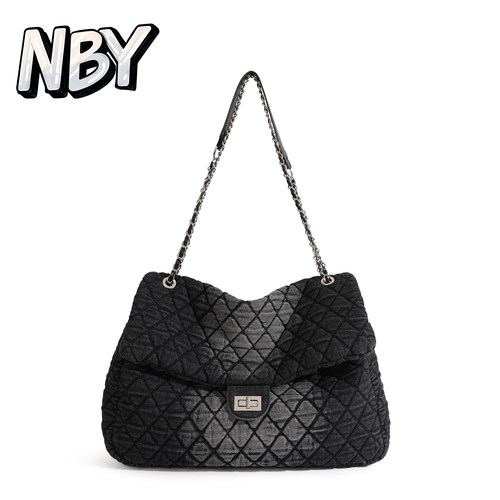 MDODOCT个性辣妹复古小众牛仔包