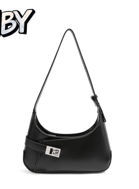 高级气质感月牙包2025新款百搭腋下包小众通勤包精致单肩斜挎包