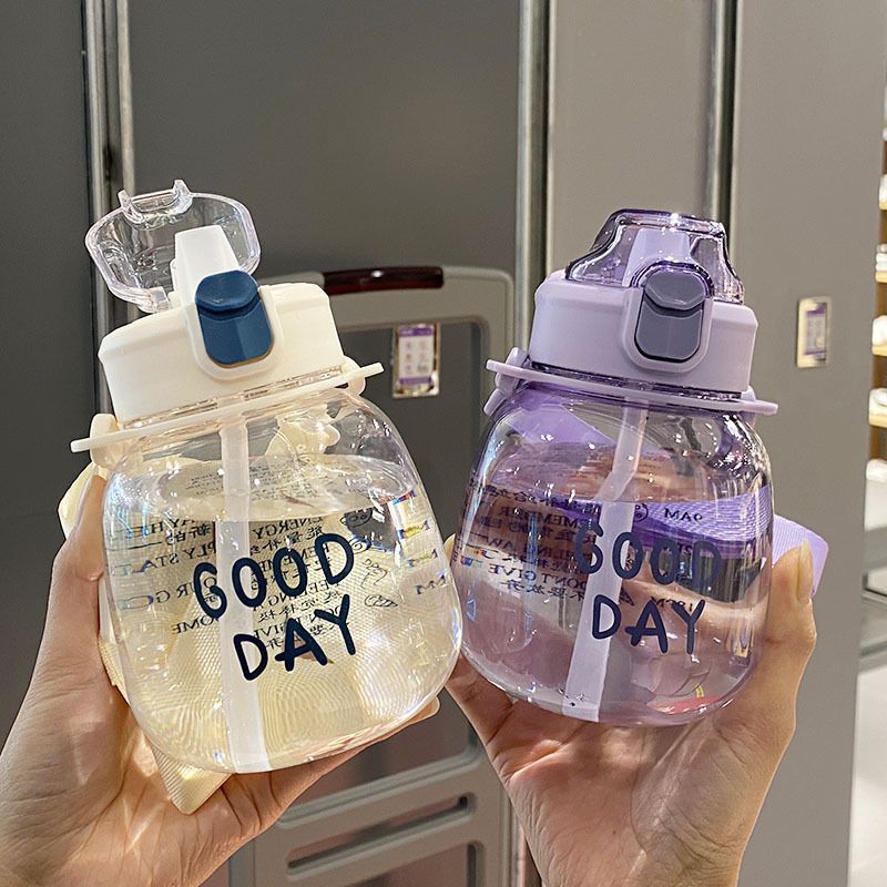 运动大肚杯吸管杯大容量小孩子