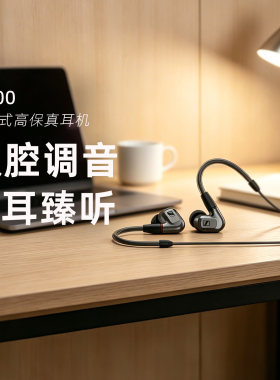 SENNHEISER/森海塞尔IE600入耳式有线耳机HIFI高音质隔音监听耐用