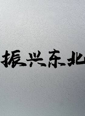 振兴东北车贴适用于汽车车身电动车外观改装个性文字装饰贴纸