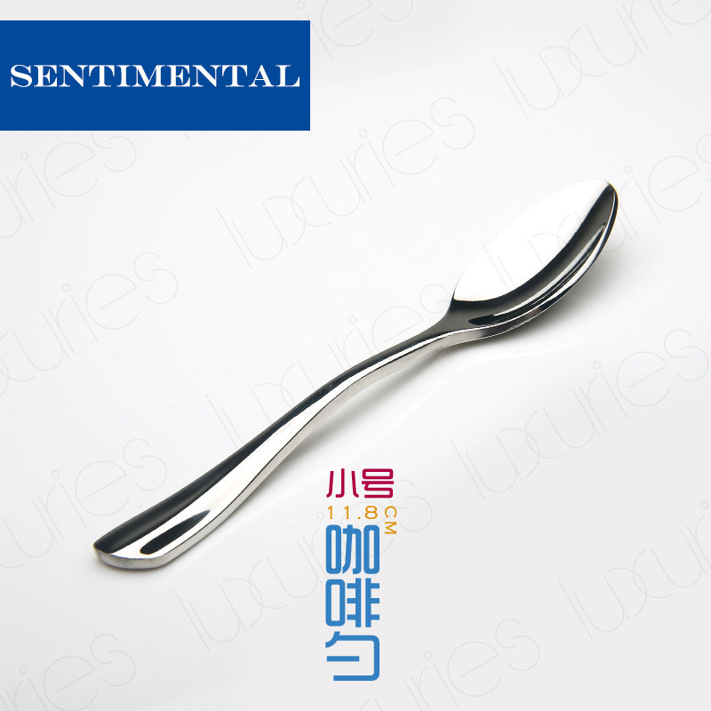 Thìa cà phê thìa nhỏ thìa nhỏ thìa nhỏ trẻ sơ sinh trẻ em inox thìa khuấy mini thìa nghiền táo cạo sáng tạo dày dặn