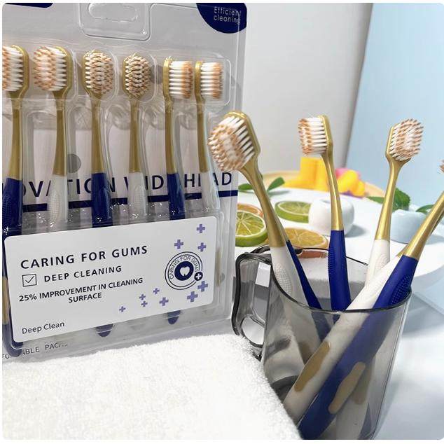 【拍一发12支】山姆同款牙刷套装家庭用高档软毛牙刷宽头超软,洗护清洁剂/卫生巾/纸/香薰,旅行牙刷,淘宝优惠券,粉丝福利购,淘宝优惠卷