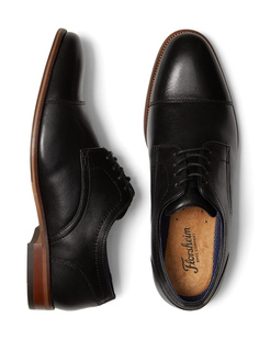 Florsheim富乐绅皮鞋牛皮真皮2接头吸汗系带商务正装皮鞋牛津鞋男