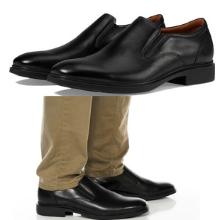 Florsheim富乐绅牛皮套脚商务正装皮鞋乐福鞋真皮透气驾车鞋男鞋