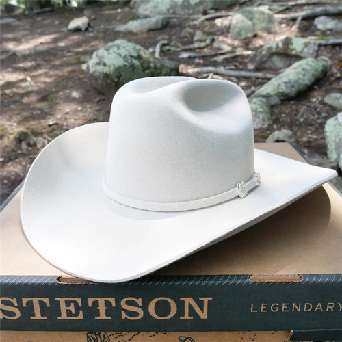 stetson西部牛仔骑马帽羊毛毡帽