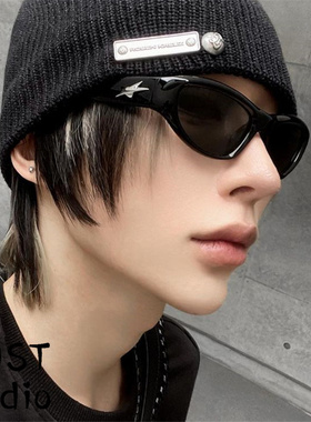 墨镜运动款男朋克未来感炫酷