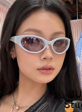 可换配件墨镜时髦弧度复古2024