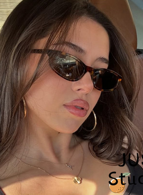 2025新款复古小脸个性豹纹太阳镜