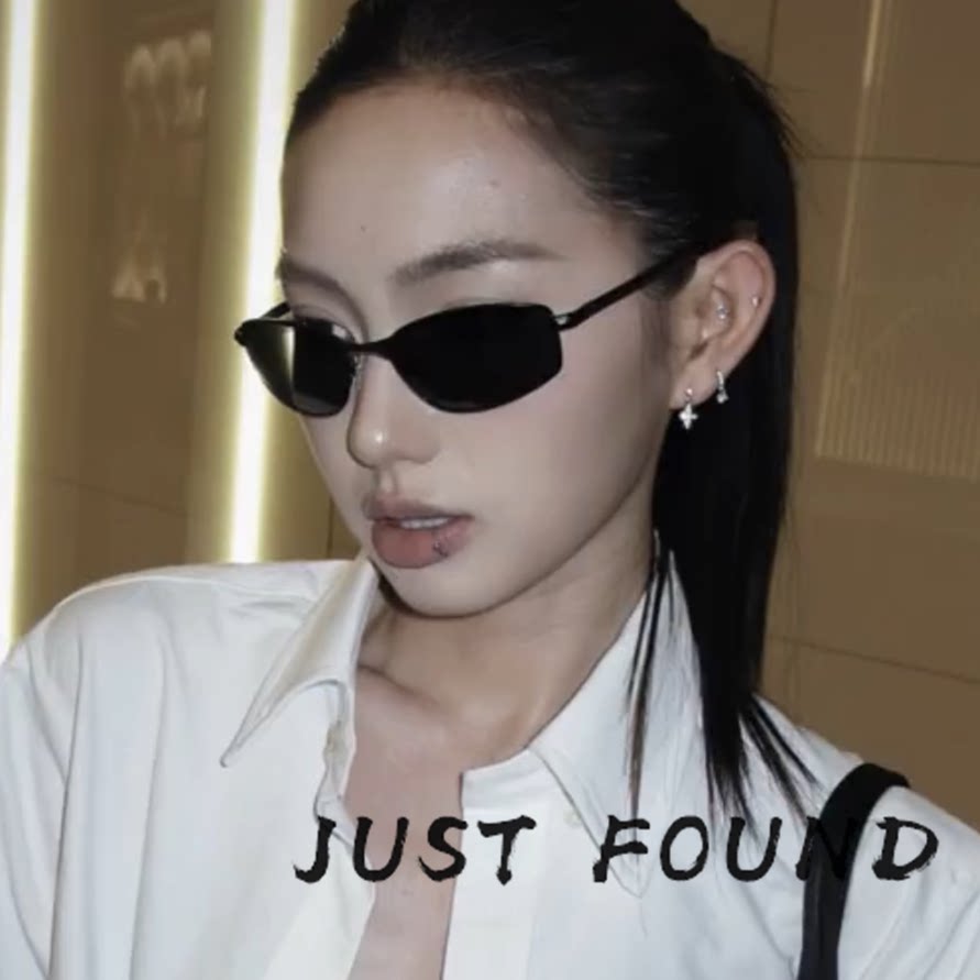 高级感复古墨镜防紫外线偏光太阳镜眼镜时尚轻奢小众男女简约百搭