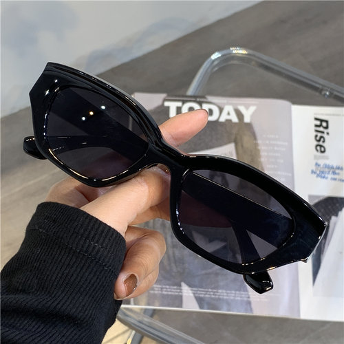 方框猫眼墨镜时尚明星同款