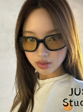 防紫外线t弧度太阳镜时髦y2k男女